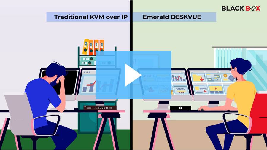 Beyond Traditional KVM over IP: See How Emerald® DESKVUE Compares - Black Box®
